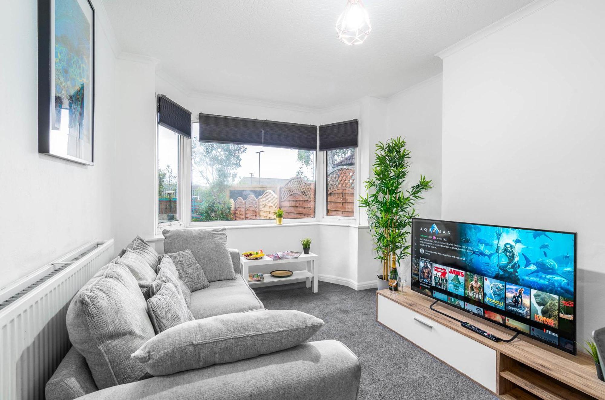 4 Bedroom House - Accommodates 7 - Garden - Parking - Netflix - Wifi - 559T 伯明翰 外观 照片